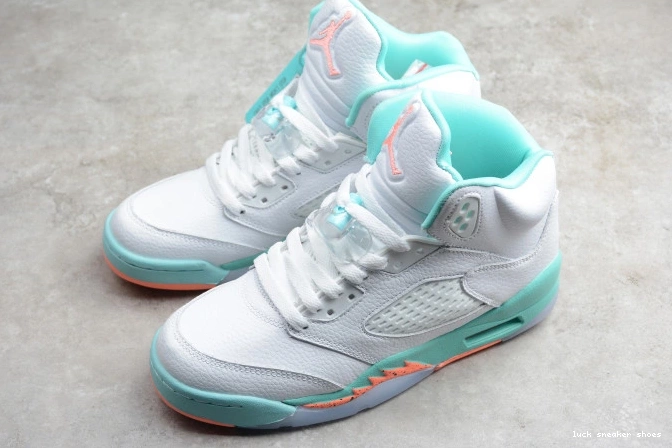 Cheap LUCY GS Air Jordan 440892-100 Light 5 Aqua 0811